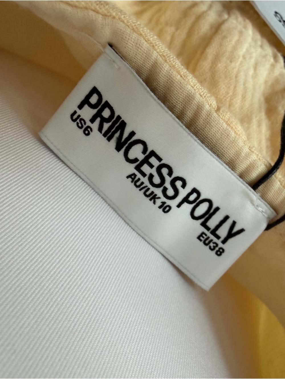 Princess Polly Yellow Ruffle Mini Dress - Picture 5 of 6